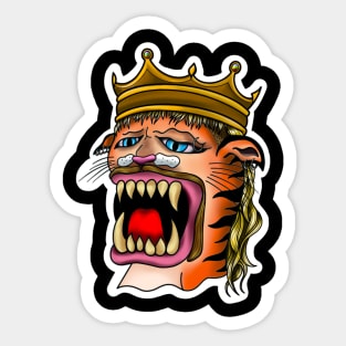 Sucky Panther Tiger King Sticker